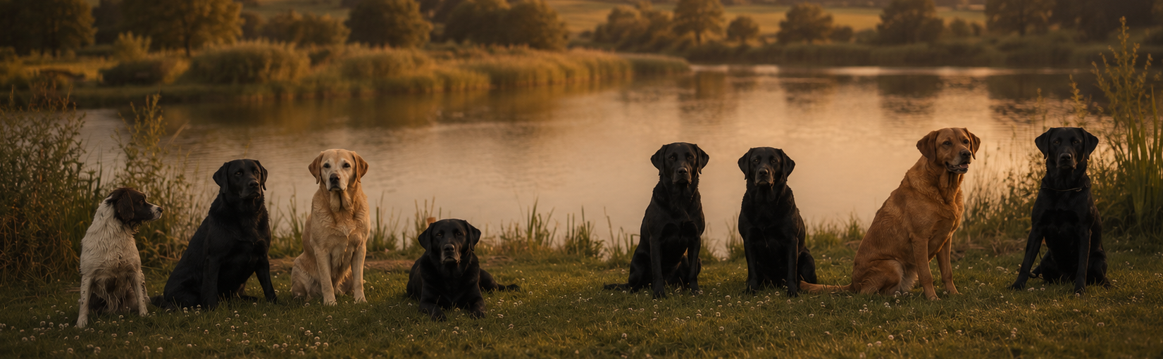 Millroe Gundog Evening Training by the Lake