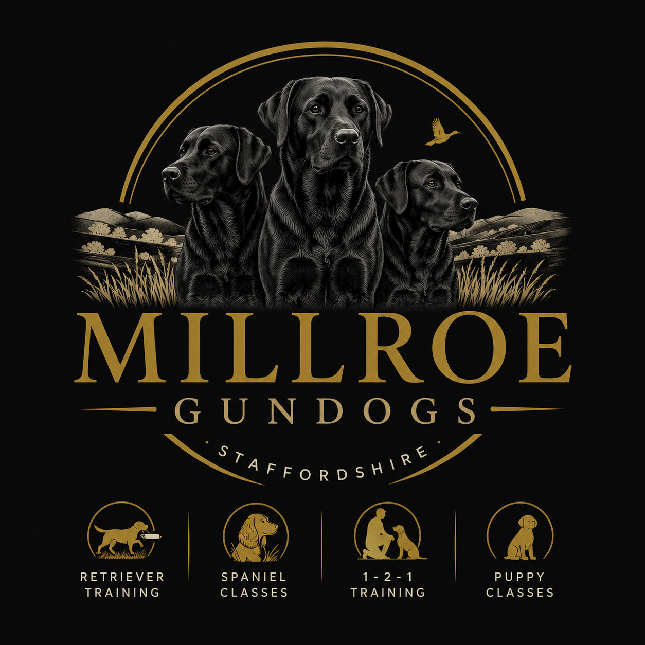 Millroe Gundogs Logo